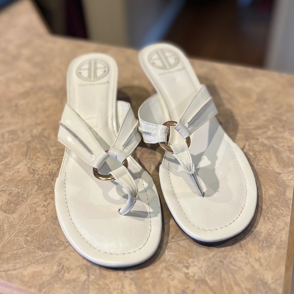 Lilly  Pulitzer Wedge Sandals Size 9.5